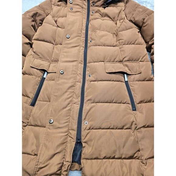 Nikki Jones Montreal Puffer Winter Jacket Womens LG Bronze Polyester K4975RF-355 - Picture 12 of 16